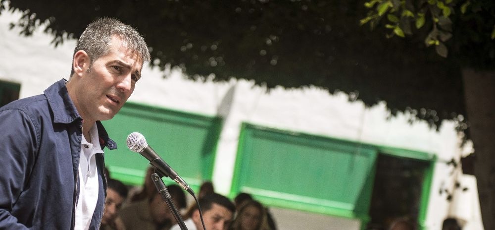 El candidato de Coalición Canaria (CC) a la Presidencia de Canarias, Fernando Clavijo.