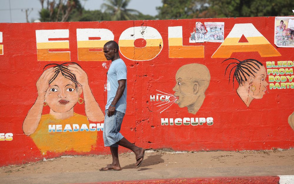 Imagen de una calle de Monrovia, la capital de Liberia. 