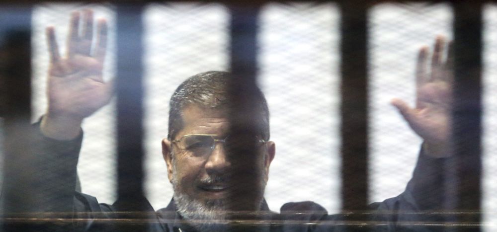 El depuesto presidente egipcio Mohamed Mursi.