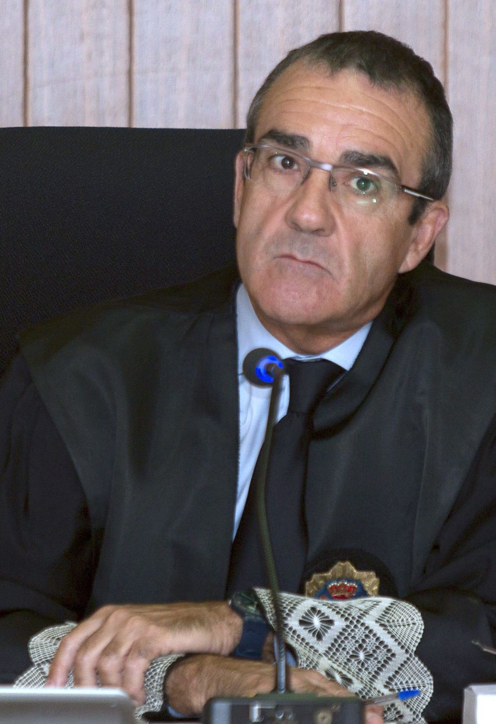 El juez Juan Pedro Yllanes miembro de jurado en el juicio del Caso Nóos.