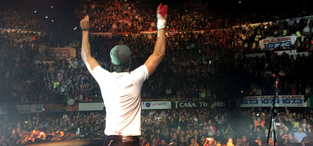 Fotografía cedida de este 30 de mayo de 2015, del cantante español Enrique Iglesias.