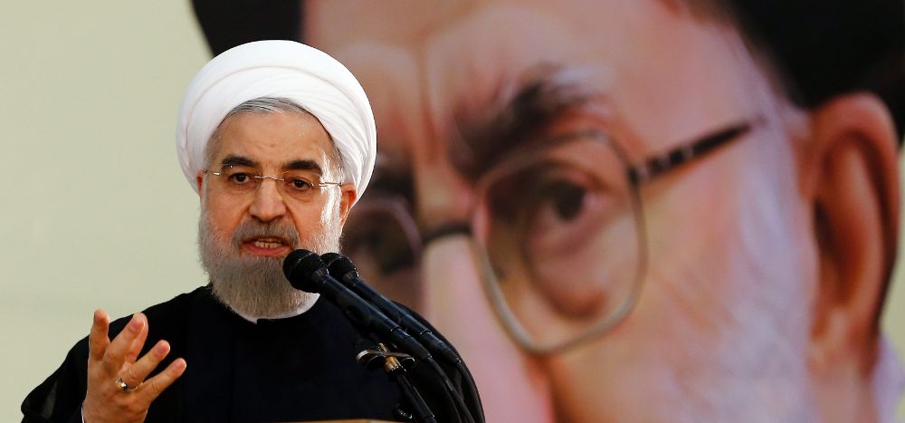 El presidente de Irán, Hassan Rowhani.