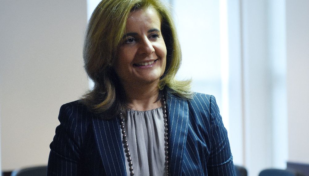 La ministra de Empleo y Seguridad Social , Fátima Báñez.