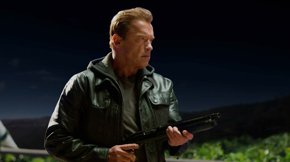 Imagen promocional cedida por Paramount Pictures del actor Arnold Schwarzenegger en la nueva película de Paramount Pictures y Skydance Productions "Terminator Genisys".