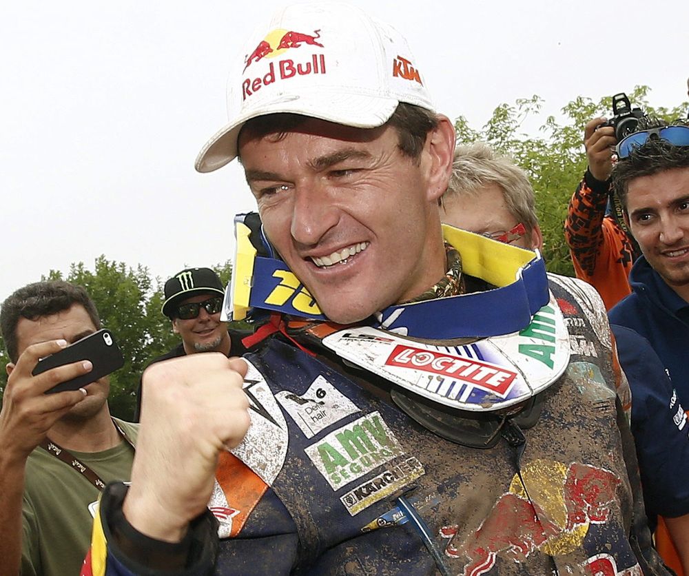 Marc Coma, ganador de cinco ediciones del Dakar.