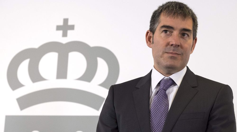 El nuevo presidente del Gobierno de Canarias, Fernando Clavijo.
