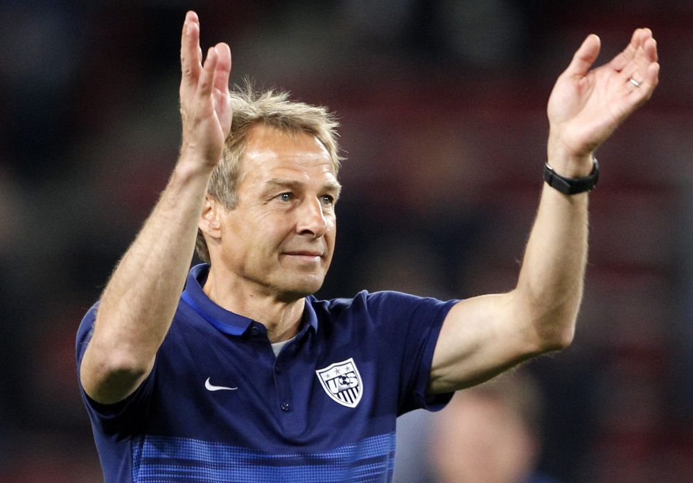 El entrenador Jüergen Klinsmann.