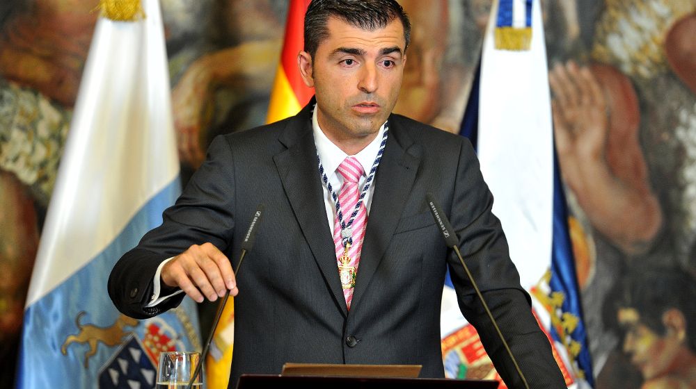 Manuel Domínguez, presidente del PP de Tenerife.M. EXPÓSITO