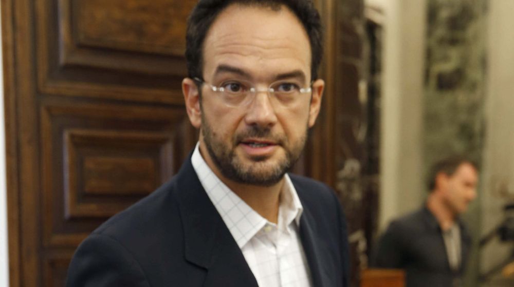 El portavoz parlamentario socialista, Antonio Hernando.