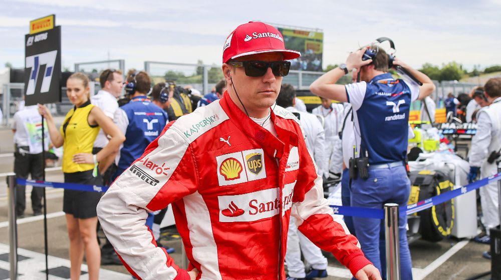 Kimi Raikkonen sigue en la escudería italiana de Fórmula Uno.