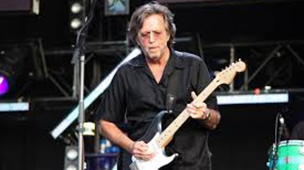 Eric Clapton en una de sus actuaciones.