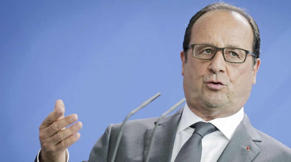 El presidente galo, François Hollande.