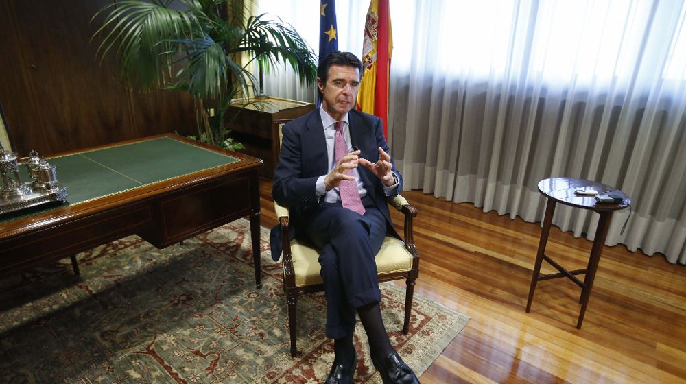 El ministro de Industria, Energía y Turismo, José Manuel Soria, cuyas disposiciones en materia de retribución a las energías renovables han dado lugar a una cascada de demandas internacionales.
