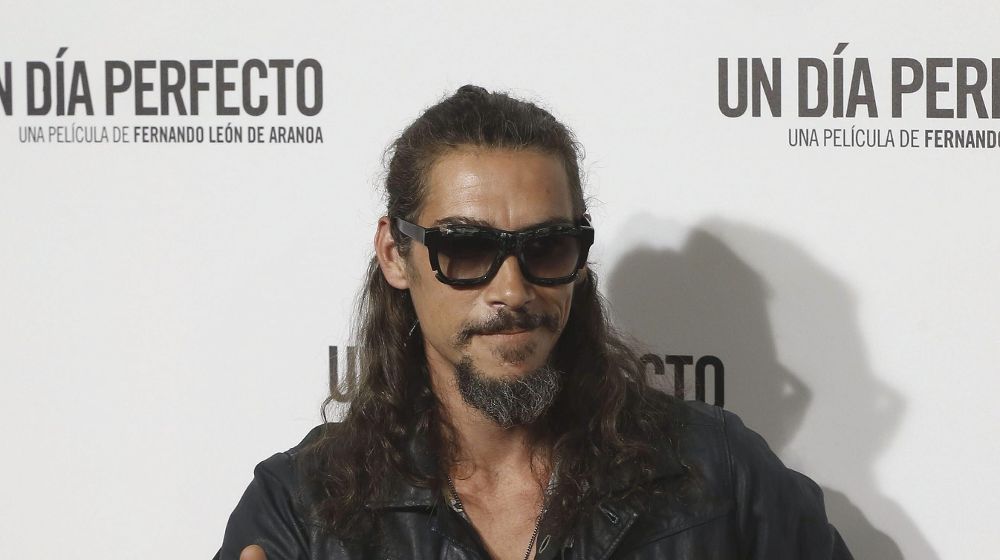 El actor Óscar Jaenada durante el photocall de la película 'Un Día Perfecto'.
