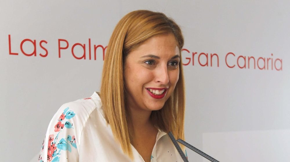 La portavoz del PSC-PSOE en el Ayuntamiento de Las Palmas de Gran Canaria, Isabel Mena.