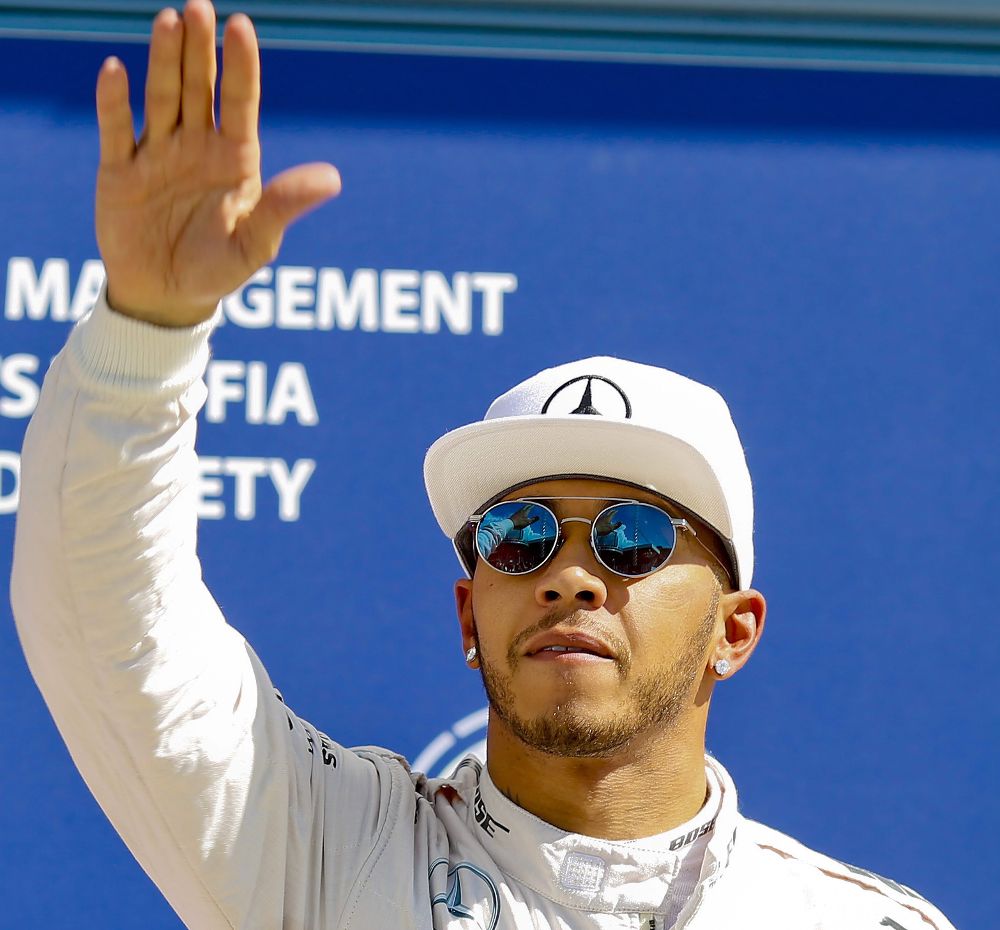 Lewis Hamilton, de Mercedes AMG GP.