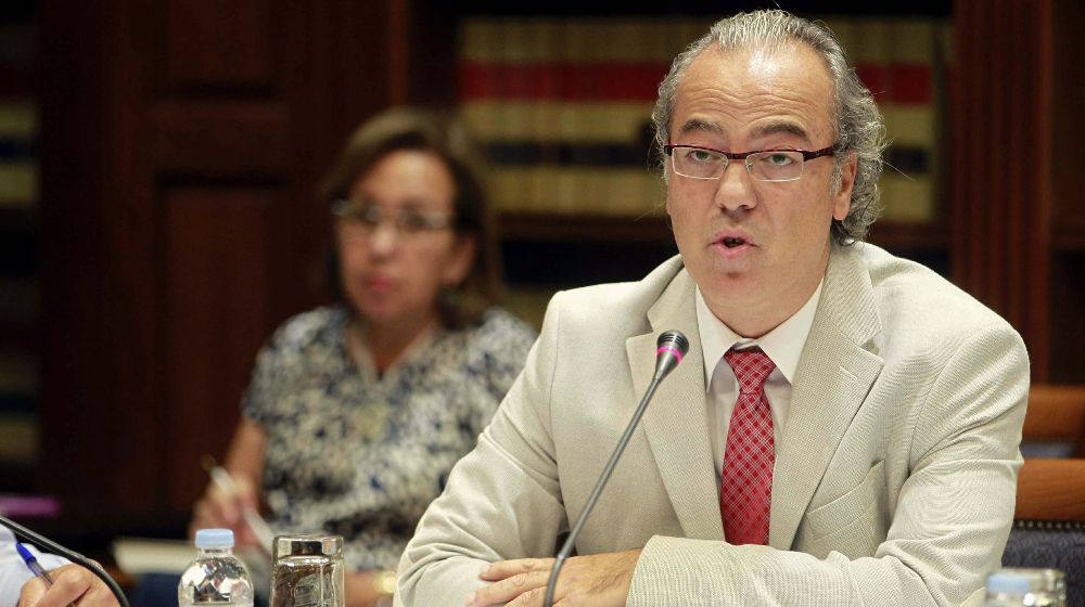 El consejero de Sanidad del Gobierno de Canarias, Jesús Morera.