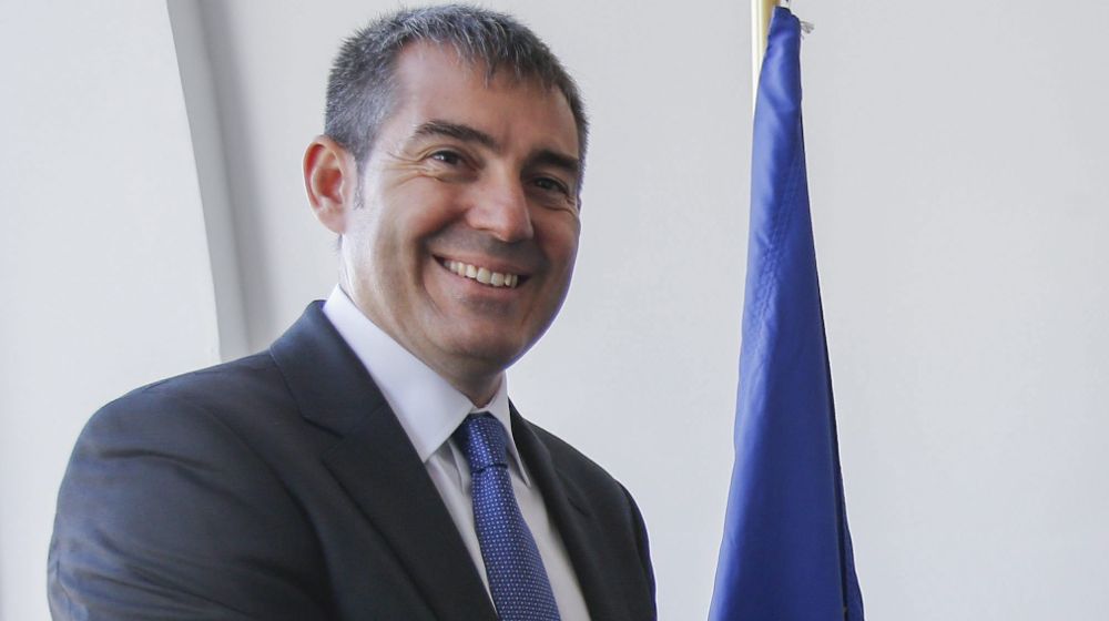 El presidente de Canarias, Fernando Clavijo.