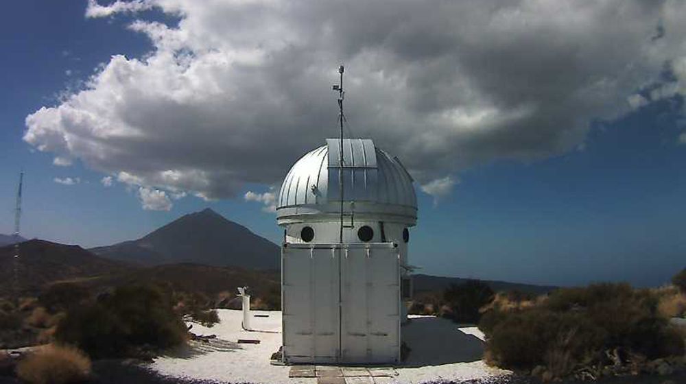 Telescopio del IAC en Izaña (Tenerife).