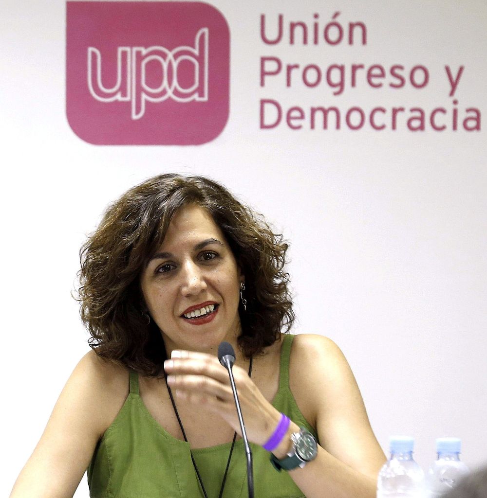 La diputada de UPyD Irene Lozano, que se incorporará a las listas del PSOE.