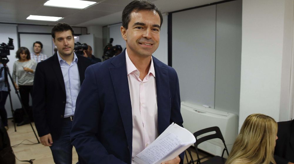 El candidato de UPYD a la presidencia del Gobierno, Andrés Herzog.