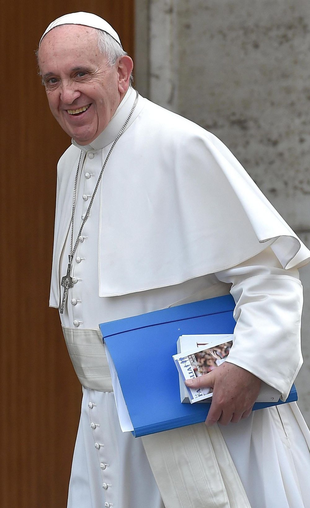 El papa Francisco ayer, martes.