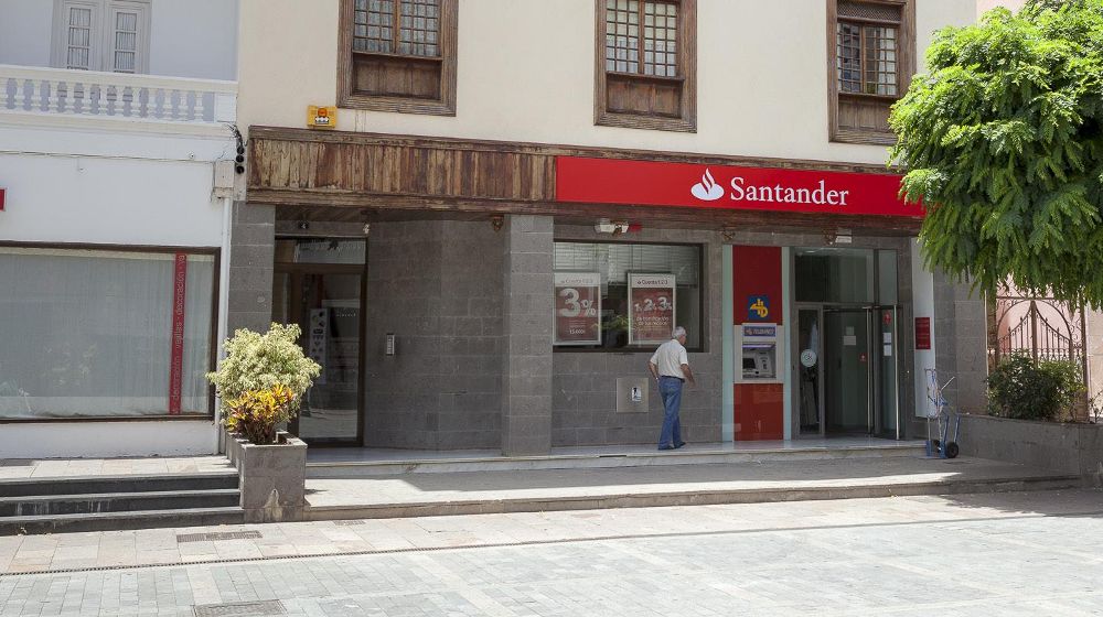 Sucursal bancaria en Los Llanos de Aridane.