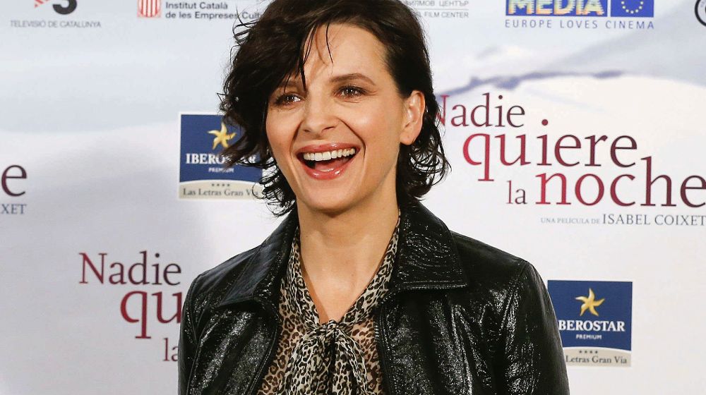 La actriz francesa Juliette Binoche.