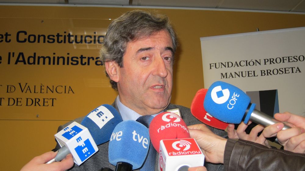 El fiscal jefe de la Audiencia Nacional Javier Zaragoza.