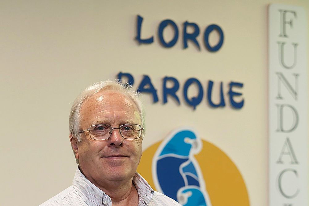 El director de la Loro Parque Fundación, David Waugh.