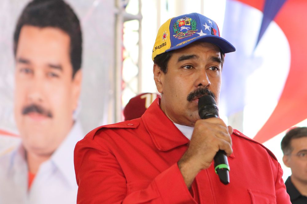 Fotografia cedida por prensa de Miraflores del presidente venezolano, Nicolas Maduro.