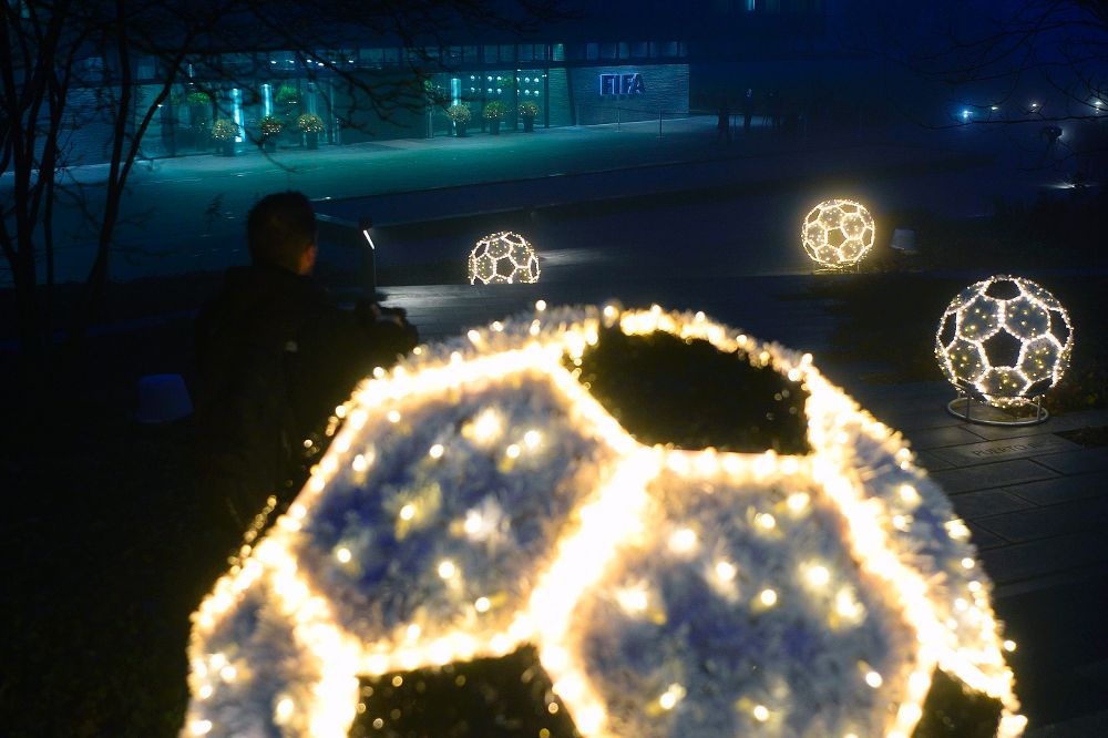 Vista exterior de la sede de la FIFA en Zúrich (Suiza) hoy, 3 de diciembre de 2015. 