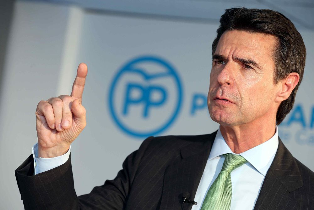 El candidato del PP a las próximas elecciones José Manuel Soria.