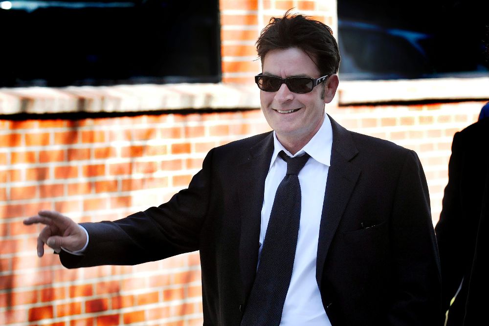 Fotografía de archivo tomada el 15 de marzo de 2010 que muestra al actor estadounidense Charlie Sheen.
