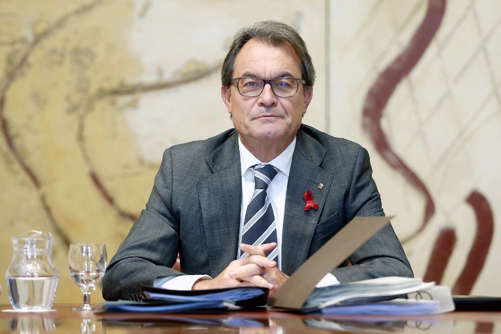El presidente de la Generalitat en funciones, Artur Mas.