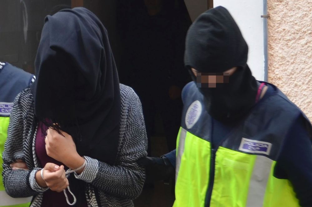 La joven de 19 años acusada de pertenecer a la organización terrorista Dáesh o Estado Islámico (EI). 