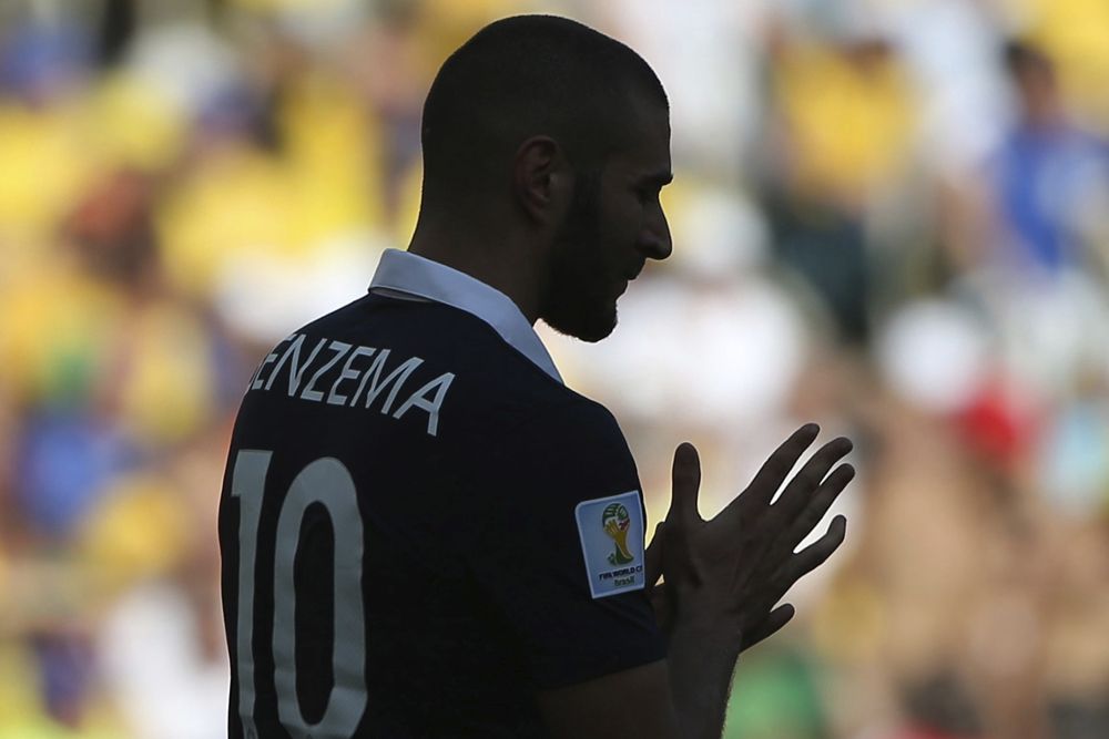 Fotografía de archivo fechada el 4 de julio de 2014 que muestra al delantero francés del Real Madrid Karim Benzema.
