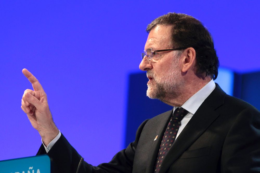 El presidente del Gobierno y candidato del PP a la reelección, Mariano Rajoy.