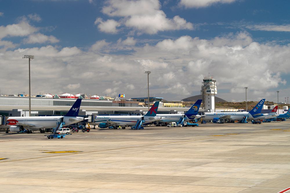 Aeropuerto Reina Sofía.
