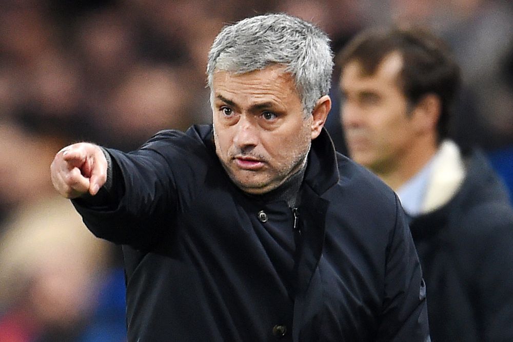 Jose Mourinho como entrenador del Chelsea.