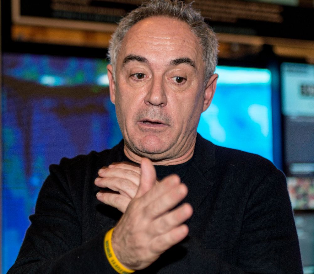 El chef Ferran Adrià .