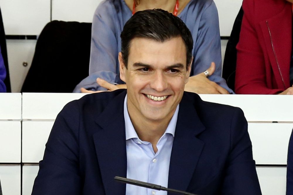 El secretario general, Pedro Sánchez.