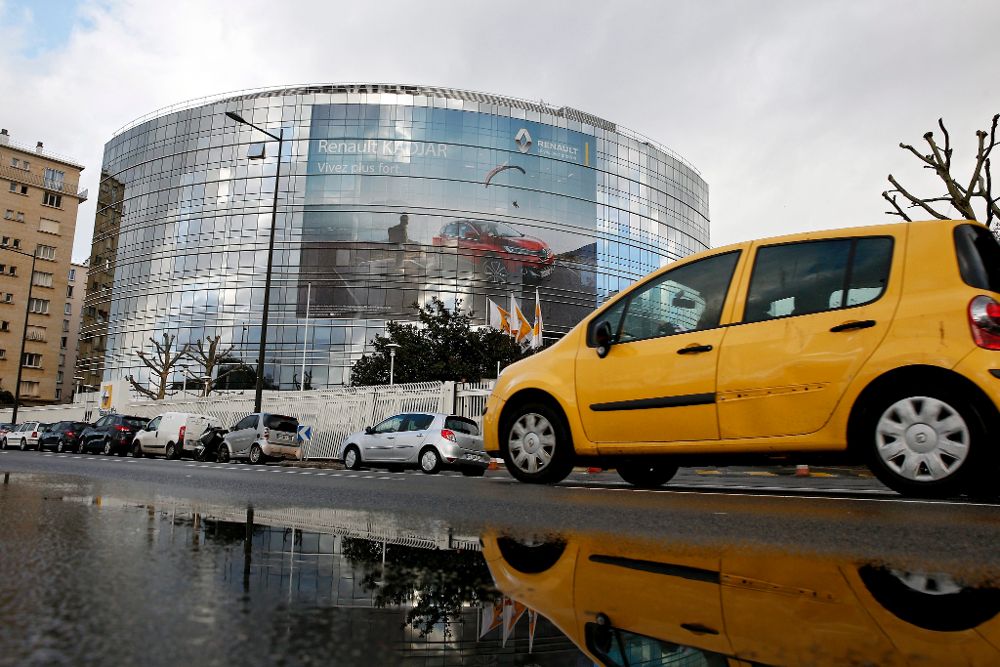 Vista general de la sede del constructor francés de automóviles Renault en Boulogne Billancourt, cerca de París.