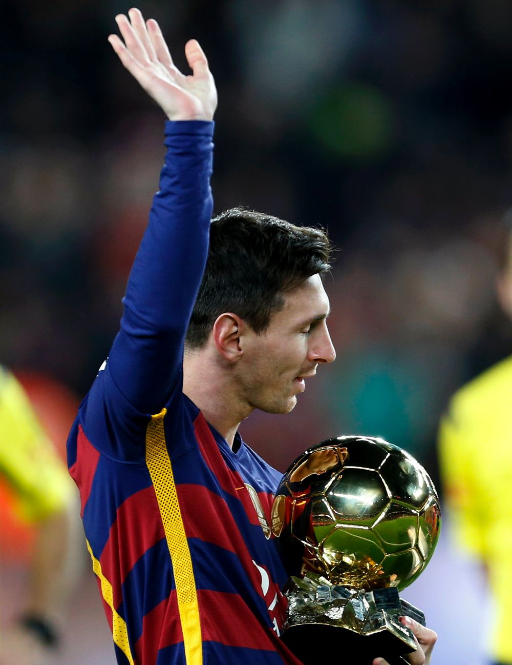 El delantero del Barcelona Lionel Messi.