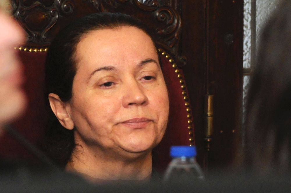 Montserrat González, la asesina confesa de la presidenta de la Diputación de León Isabel Carrasco, durante la tercera jornada del juicio en la Audiencia Provincial de León.