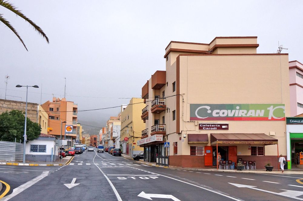 Casco urbano de Granadilla.