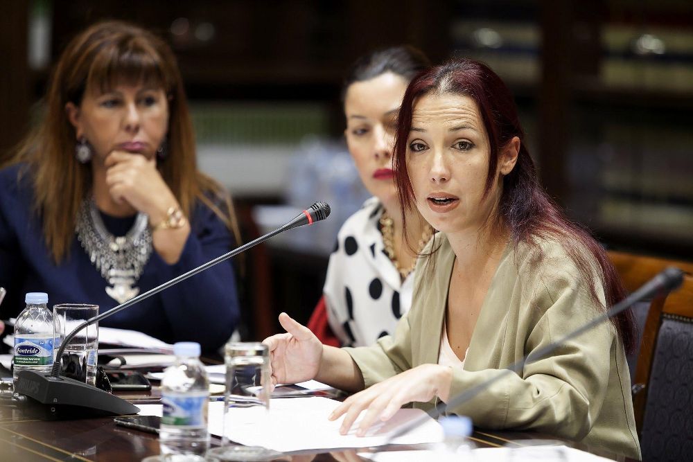 La consejera de Políticas Sociales, Patricia Hernández.