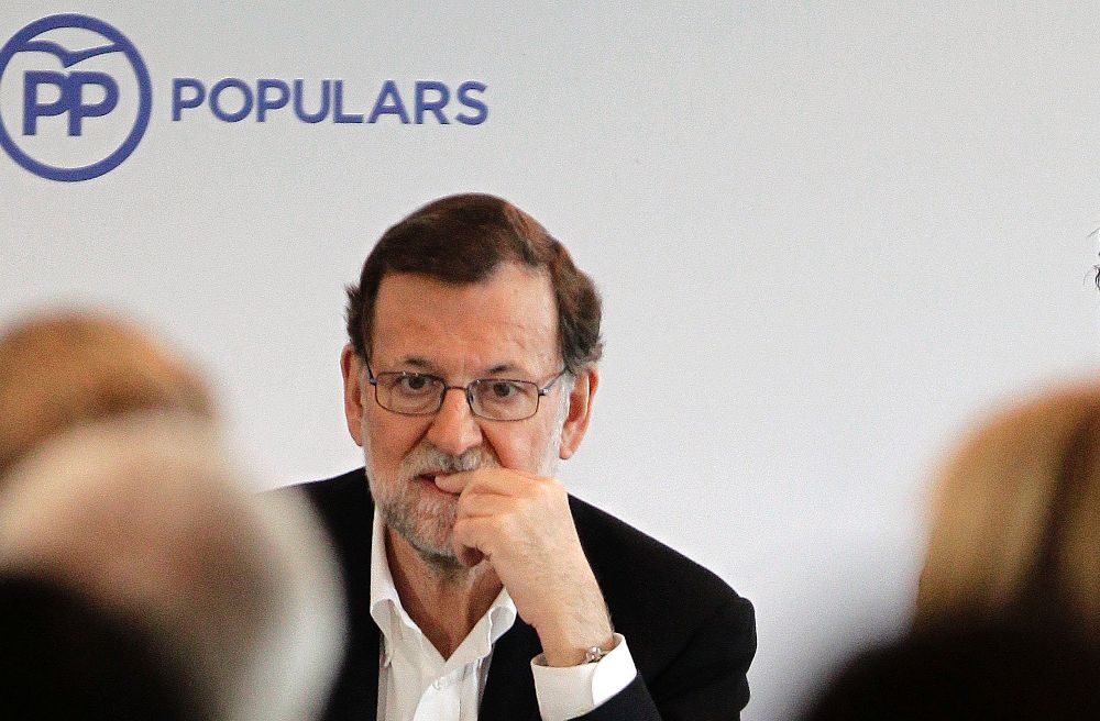 El presidente del Gobierno en funciones y líder del PP, Marinao Rajoy.