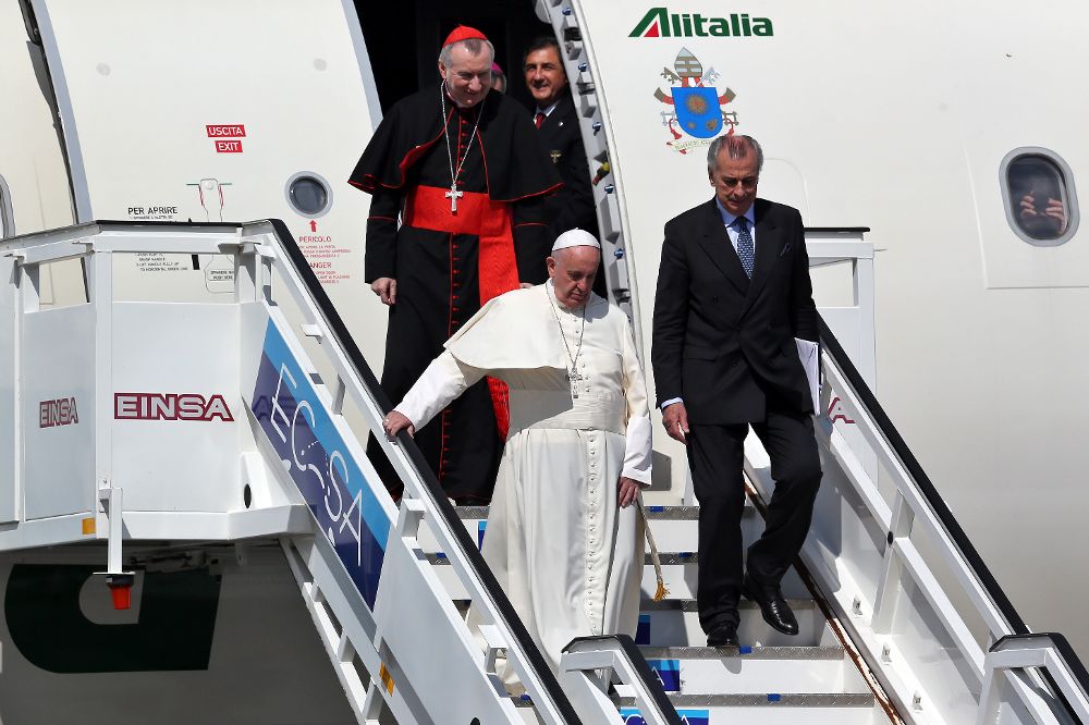 El papa Francisco llega hoy, viernes, al aeropuerto José Martí de La Habana.