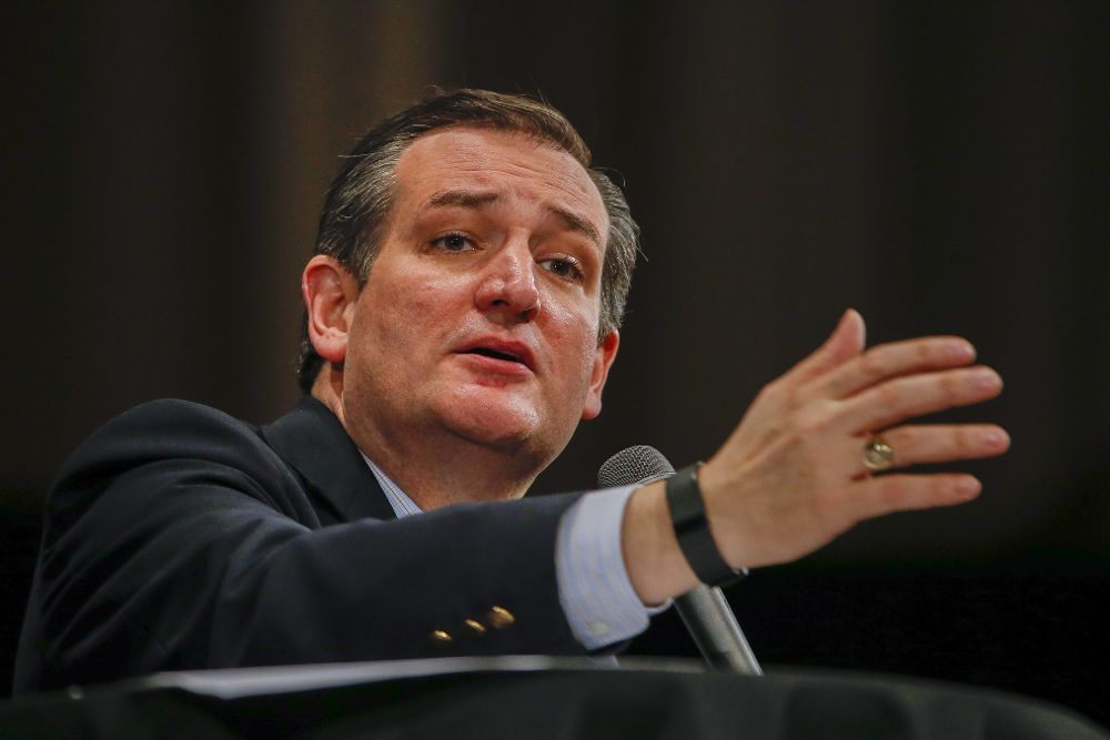 El senador de Texas, Ted Cruz.